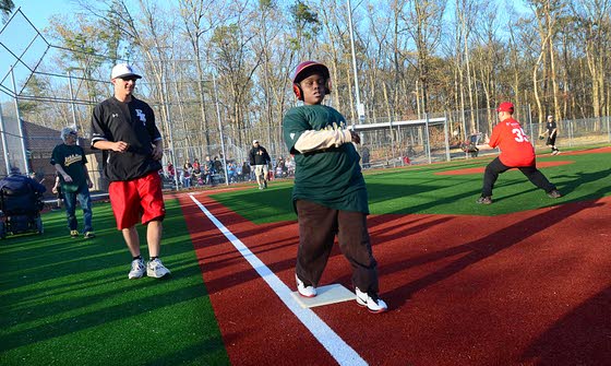 A place to play ballAbsecon's Field of Dreams draws hundreds of kids with disabilities for exercise and fun
